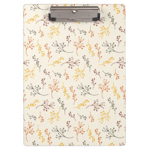 Herbstzweige Klemmbrett