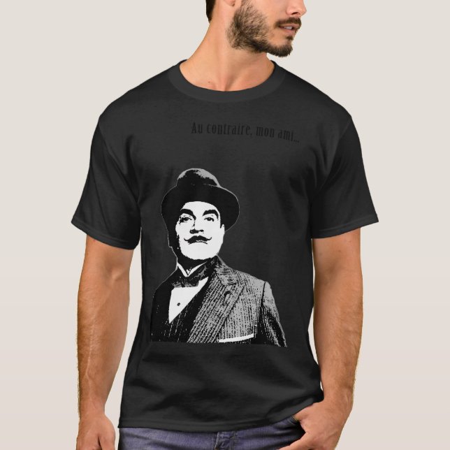 Hercule Poirot T-Shirt (Vorderseite)