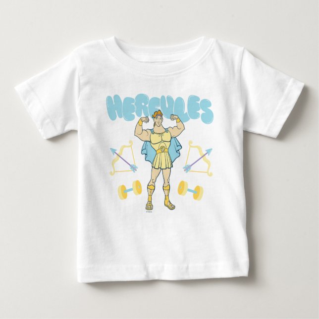 Hercules Arrows and Dumbbells Flex Baby T-Shirt (Vorderseite)