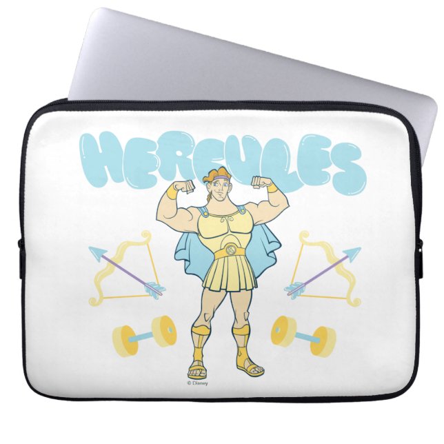 Hercules Arrows and Dumbbells Flex Laptop Sleeve (Vorderseite)