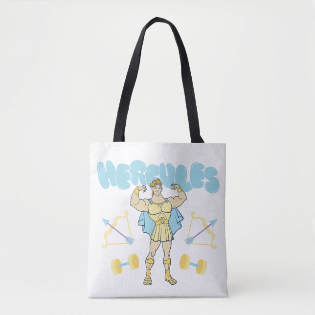 Hercules Arrows and Dumbbells Flex Tote Bag (Vorderseite)