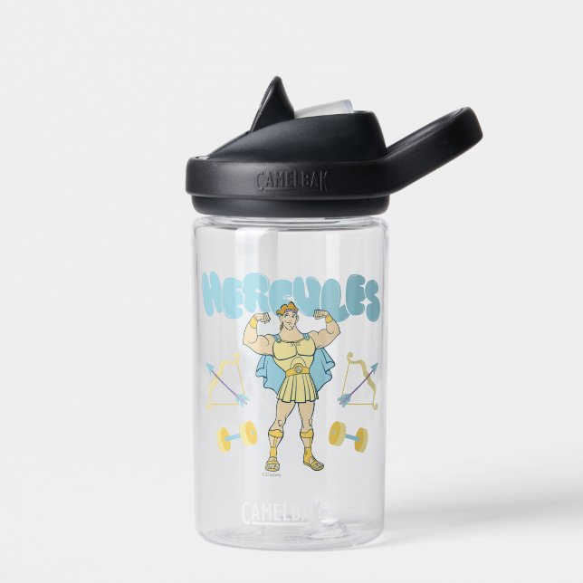 Hercules Arrows and Dumbbells Flex Water Bottle Trinkflasche (Links)