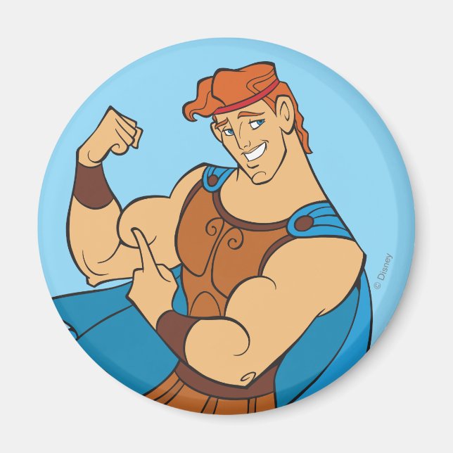 Hercules Bicep Flex Magnet (Vorne)