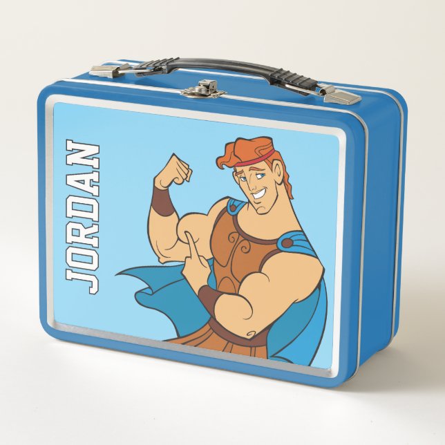 Hercules Bicep Flex Metal Lunch Box (Vorderseite)