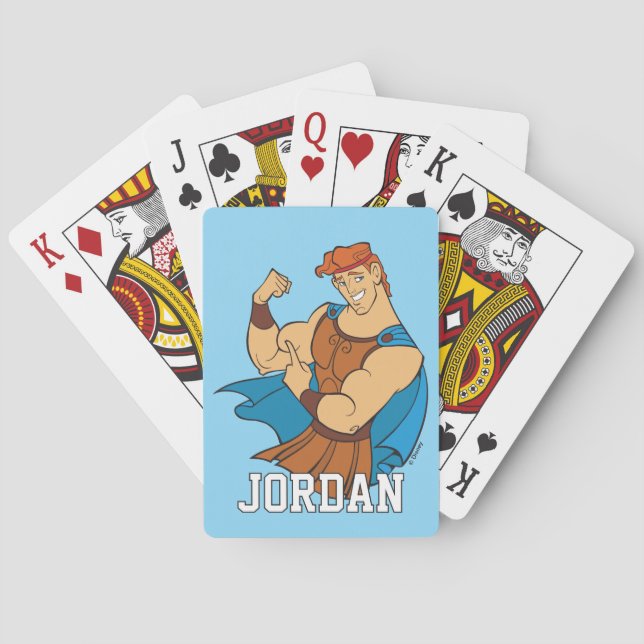 Hercules Bicep Flex Poker Cards Spielkarten (Rückseite)