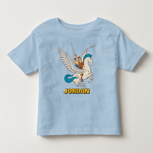 Hercules Riding Pegasus Toddler T-shirt (Vorderseite)