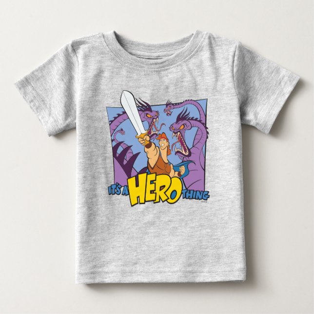 Hercules vs Hydra - It's a HERO Thing Baby T-Shirt (Vorderseite)