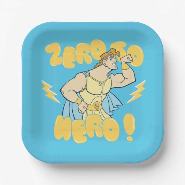 Hercules - Zero to Hero Paper Plates Pappteller (Vorderseite)