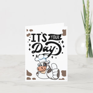 Herd ist dein Geburtstag Dankeskarte