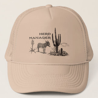 Herd Manager Mesh Trucker Hat Truckerkappe