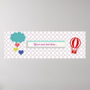 Herd Rain Baby Showroom Poster Banner