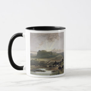 Herde des Bisons auf dem oberen Missouri, Tasse