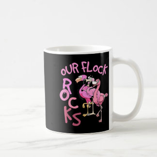 Herde Schaukelt Flamingo Passende Familienferien Kaffeetasse
