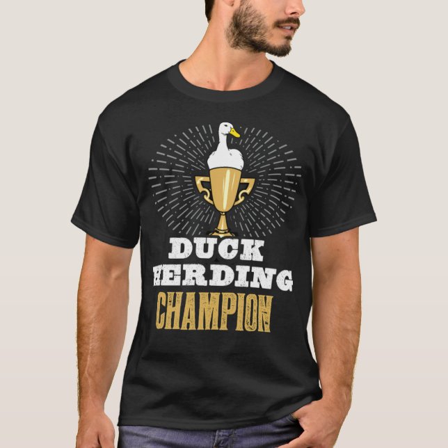 Herding Champion Trophy T-Shirt (Vorderseite)