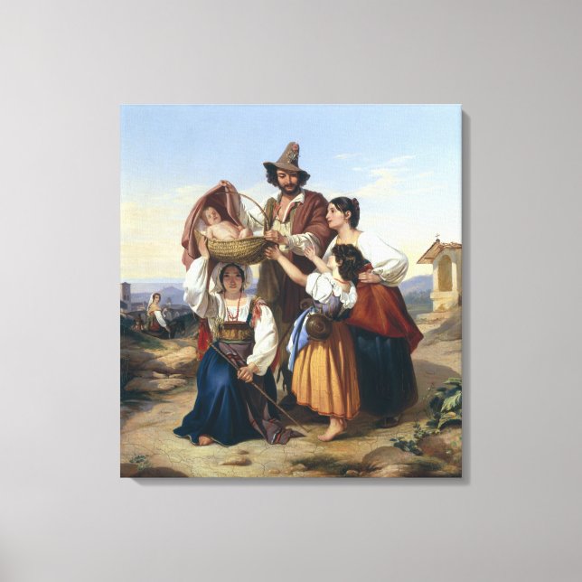 Herdsman, 1835 leinwanddruck (Vorderseite)