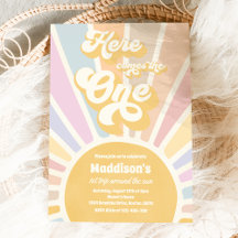 Here Comes The One Boho Sunshine 1st Birthday