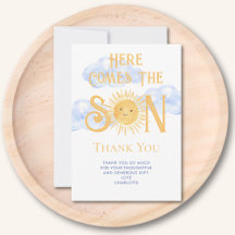 Here Comes The Son Baby Shower