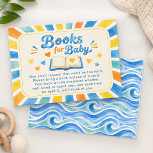 Here Comes The Son Bücher für Baby Einlegekarte Begleitkarte