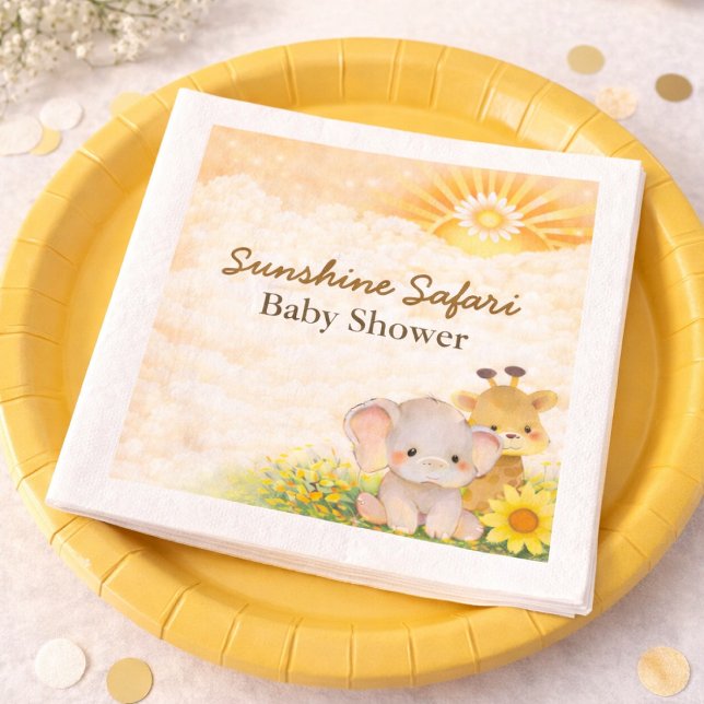 Here Comes the Son Dschungel-Stil Serviette (Von Creator hochgeladen)