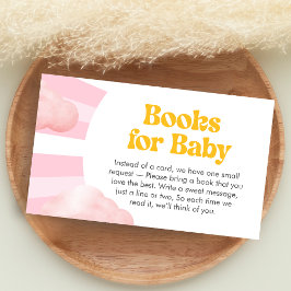 Here Comes the Sun Baby Shower Books for Baby Begleitkarte