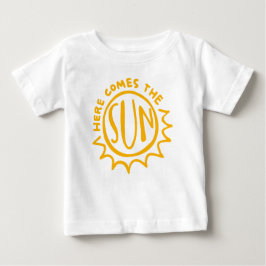 Here comes the sun baby t-shirt