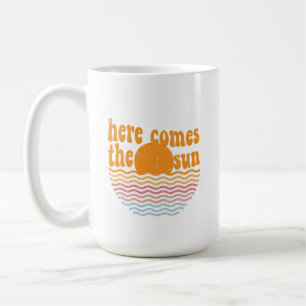 Here Comes the Sun Retro Kaffeetasse