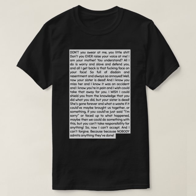 HEREDITÄR TONI COLLETTE REDE T-Shirt (Design vorne)