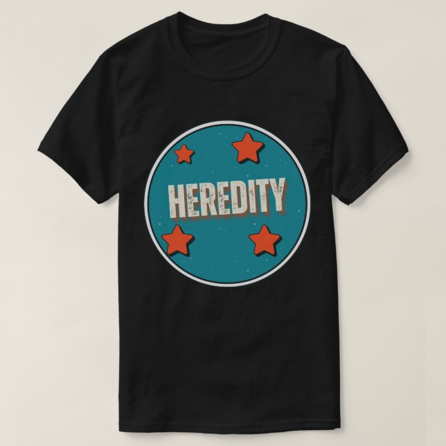 Heredität T-Shirt (Design vorne)