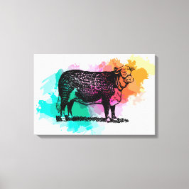 Hereford Cattle Leinwanddruck