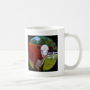 HEREFORD FÄRSEN-KUH-KUNST KAFFEETASSE