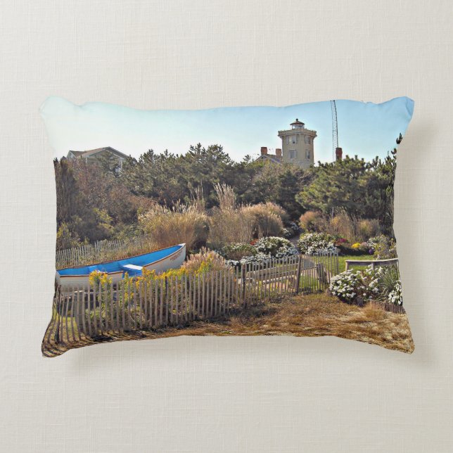 Hereford Inlet Lighthouse New Jersey Accent Pillow Zierkissen (Vorderseite)