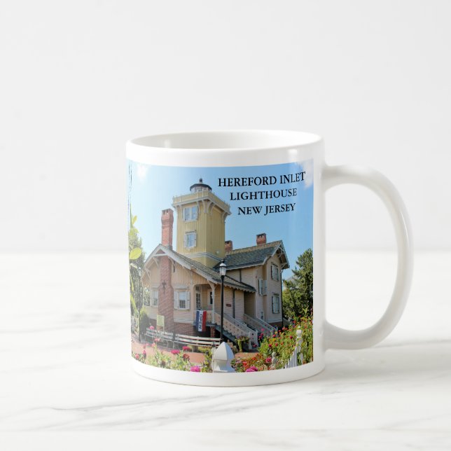 Hereford Inlet Lighthouse, New Jersey Tasse (Rechts)