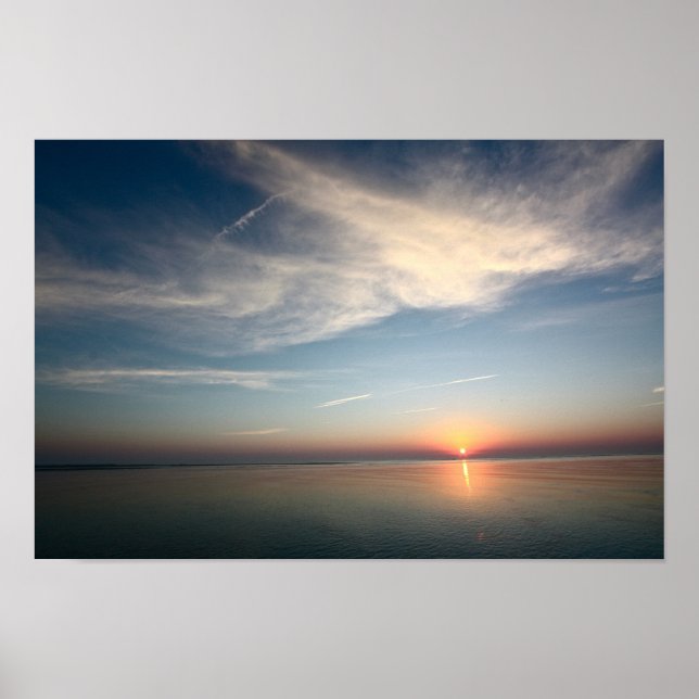 Hereford Inlet Sunrise Poster (Vorne)