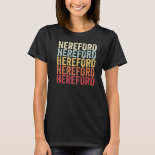 Hereford Pennsylvania Hereford PA Retro Vintag Te T-Shirt