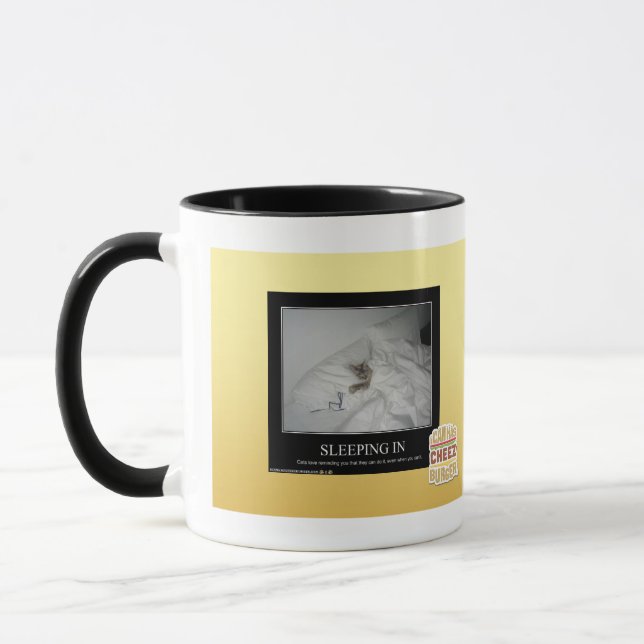 Herein schlafen tasse (Links)