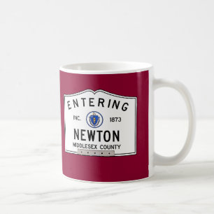 Hereinkommender Newton Kaffeetasse