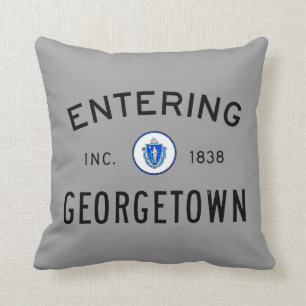 Hereinkommendes Georgetown Kissen