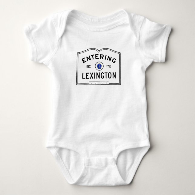 Hereinkommendes Lexington Baby Strampler (Vorderseite)