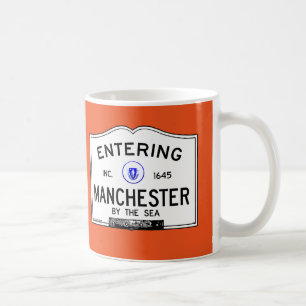 Hereinkommendes Manchester durch das Meer Tasse