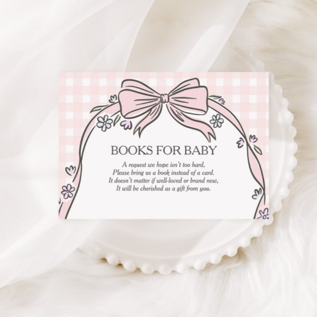 Here's the Scoop Pink Ice Cream Sundae Baby Shower Begleitkarte (Von Creator hochgeladen)