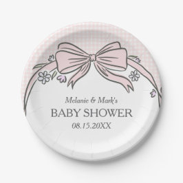 Here's the Scoop Pink Ice Cream Sundae Pappteller