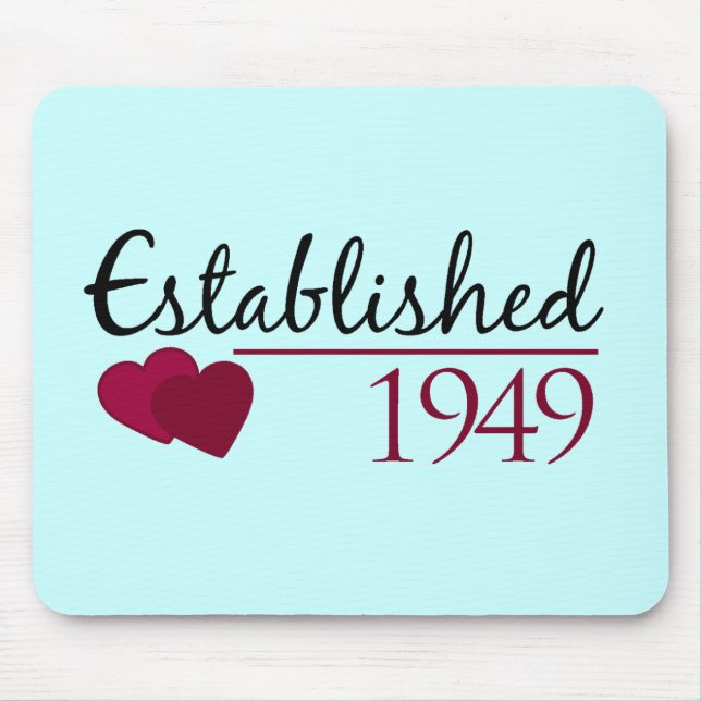Hergestellt 1949 mousepad (Vorne)