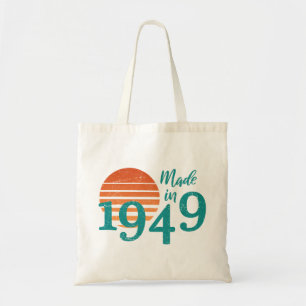 Hergestellt 1949 Vintage Tragetasche