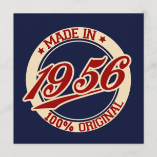 Hergestellt 1956 karte