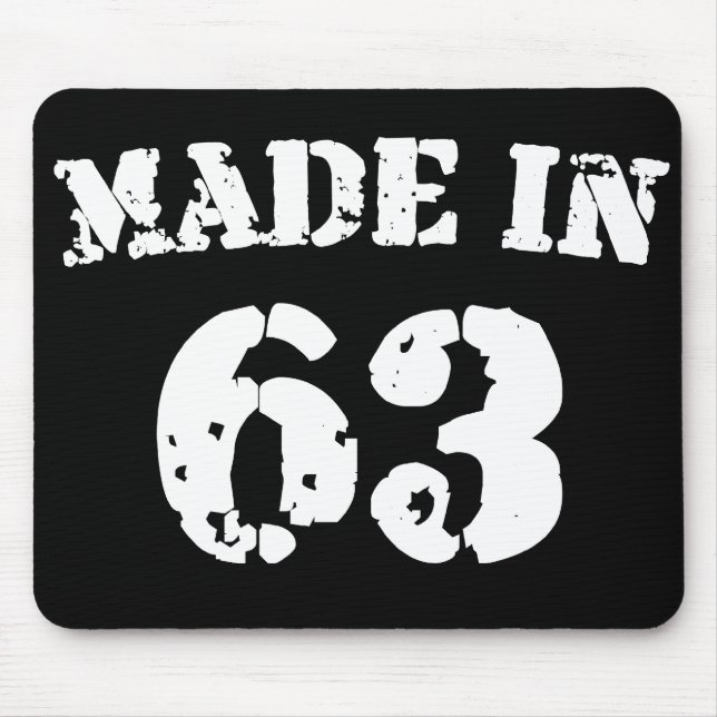 Hergestellt 1963 mousepad (Vorne)