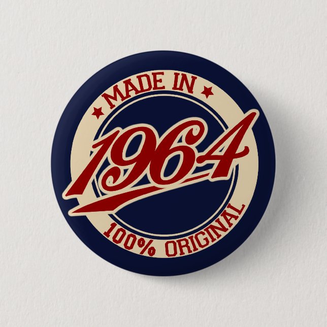 Hergestellt 1964 button (Vorderseite)