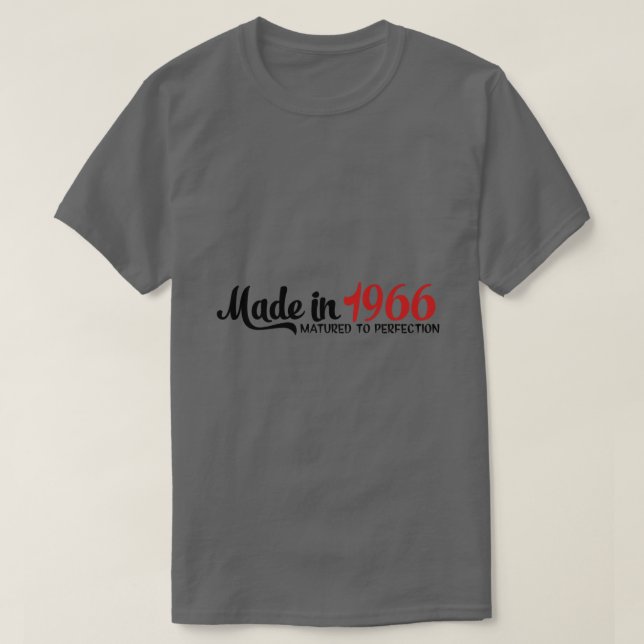 hergestellt 1966 T-Shirt (Design vorne)