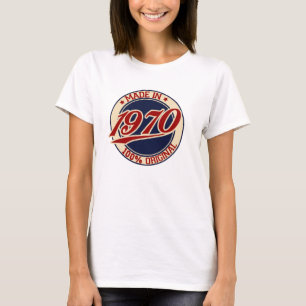 Hergestellt 1970 T-Shirt