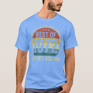 Hergestellt 1972 Limitierte Edition 50 Jahre alte T-Shirt