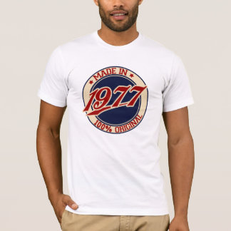 Hergestellt 1977 T-Shirt